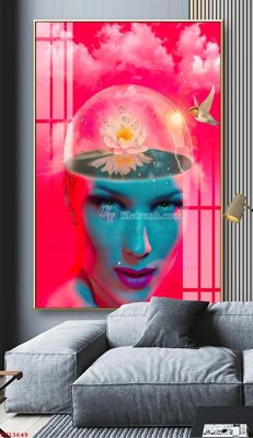 File tranh File tranh trừu tượng canvas TT13649 (gốc) chủ đề thiên nhiên