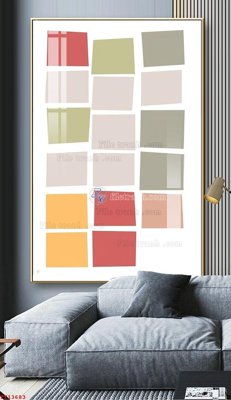 File gốc File tranh trừu tượng canvas TT13683 (bản quyền) cho in ấn
