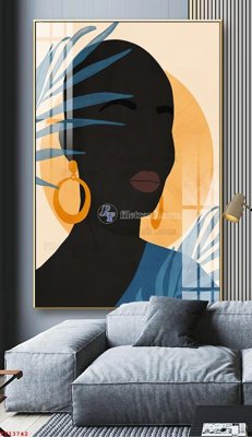 Tải file PSD File tranh trừu tượng canvas TT13742 (nguyên layer) để in