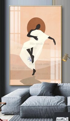 File gốc File tranh trừu tượng canvas TT13746 (in mica) trang trí