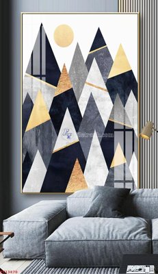 File in trần File tranh trừu tượng canvas TT13870 (file gốc) chủ đề vũ trụ