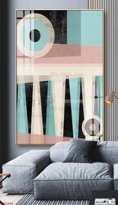 File in trần File tranh trừu tượng canvas TT13889 (bản gốc) 5D