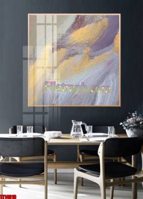 File gốc File tranh trừu tượng art TT14010 (in lụa) trang trí tường