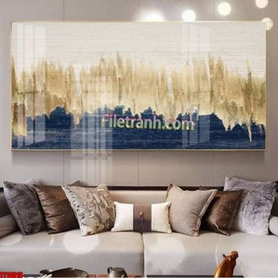 File in trần File tranh trừu tượng art TT14018 (bản gốc) 5D