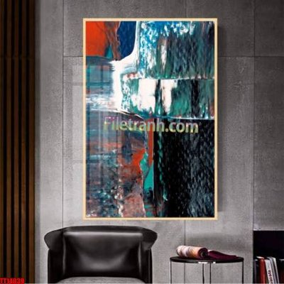 File tranh File tranh trừu tượng art TT14039 (gốc) phong cách tối giản