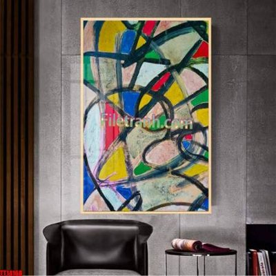 Tải file File tranh trừu tượng art TT14168 (ảnh gốc) in tráng gương