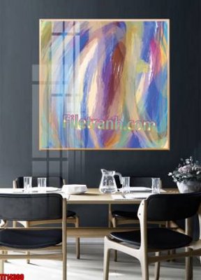 File gốc File tranh trừu tượng art TT14300 (in lụa) trang trí tường