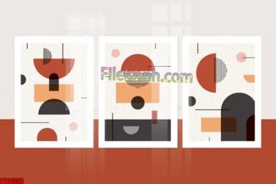 Hình ảnh file gốc in trần nhà File tranh trừu tượng art TT14350