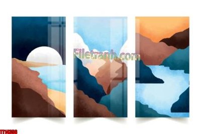 File tranh File tranh trừu tượng art TT14356 (gốc) in backlit film