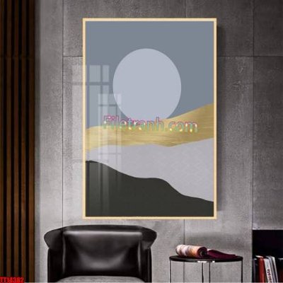 File gốc in mica File tranh trừu tượng art TT14382 chất lượng
