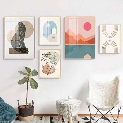 Tải file File tranh treo 5 tấm tối giản Minimalist Art TT2015 (gốc) làm tranh treo tường