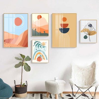 Tải file File tranh treo 5 tấm tối giản Minimalist Art TT2061 (gốc) in ấn ngay lập tức