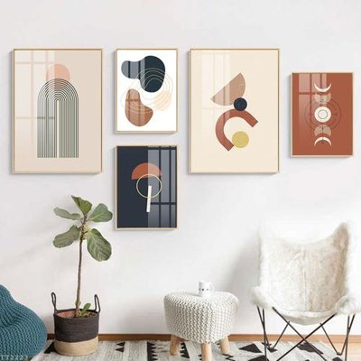 Download file tranh PSD File tranh treo 5 tấm tối giản Minimalist Art TT2223 để chỉnh sửa
