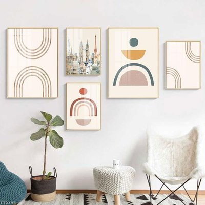 File ảnh gốc File tranh treo 5 tấm tối giản Minimalist Art TT2495 (chuyên in mica)