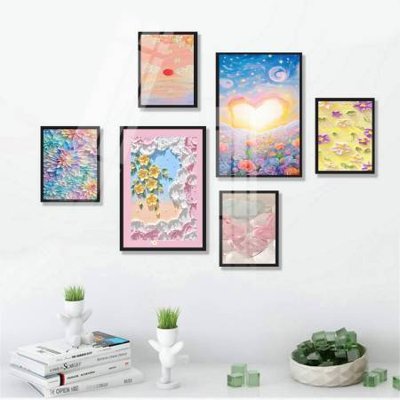 Download file gốc File tranh bộ 6 tấm hoa décor 5D TT25073 (in mica) logo