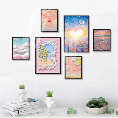 Tải file File tranh bộ 6 tấm hoa décor 5D TT25116 (ảnh gốc) in tráng gương