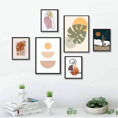 Tải file gốc File tranh treo bộ 6 tấm tối giản Minimalist Art TT3145 (in bạt) quảng cáo