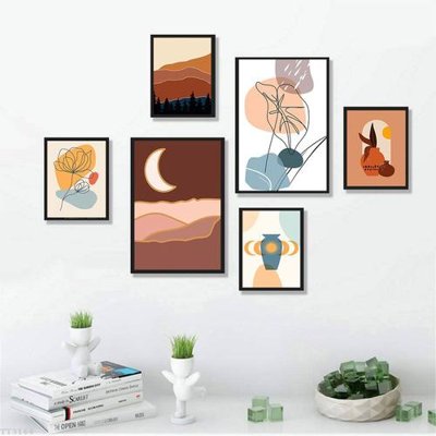 Tải file gốc File tranh treo bộ 6 tấm tối giản Minimalist Art TT3168 (in khổ lớn) không vỡ
