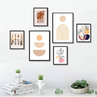 Tải file File tranh treo bộ 6 tấm tối giản Minimalist Art TT3363 (ảnh gốc) độ phân giải 300dpi