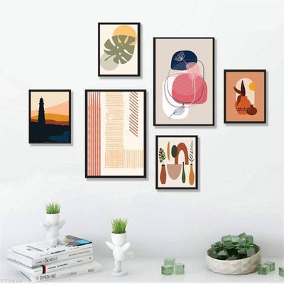 File gốc File tranh treo bộ 6 tấm tối giản Minimalist Art TT3424 (ảnh rõ nét) để in