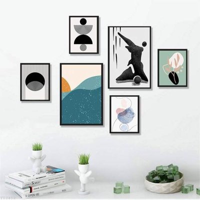 Tải file gốc File tranh treo bộ 6 tấm tối giản Minimalist Art TT3452 (in khổ lớn) quảng cáo