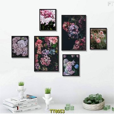 Chi tiết file tranh tráng gương File tranh bộ 6 tấm TT80053 (ảnh gốc)