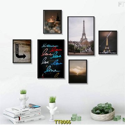 File in mica File tranh bộ 6 tấm TT80066 (ảnh gốc) đẹp