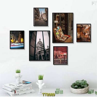 File tranh File tranh bộ 6 tấm TT80089 (ảnh gốc) in trần xuyên sáng