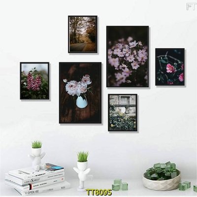 File gốc File tranh bộ 6 tấm TT80095 (phong cách) tối giản