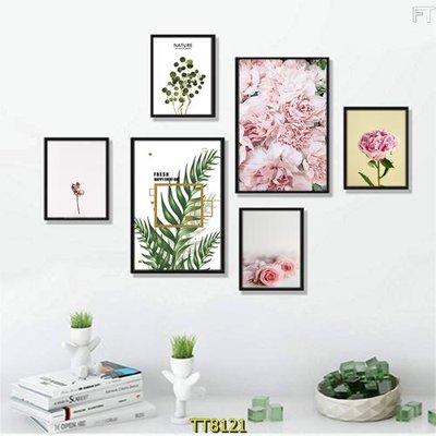 File gốc File tranh bộ 6 tấm TT80121 (Filetranh.com) File tranh bộ 6 tấm TT80121