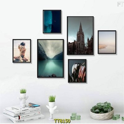 File gốc File tranh bộ 6 tấm TT80150 (chuẩn CMYK) cho nhà in