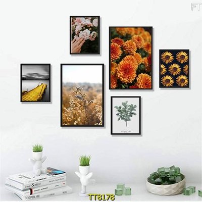 File gốc File tranh bộ 6 tấm TT80178 (chuẩn màu) cho in offset