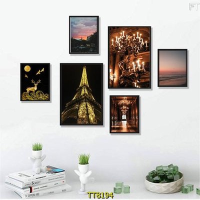 File in ấn cao cấp File tranh bộ 6 tấm TT80194 (file gốc)