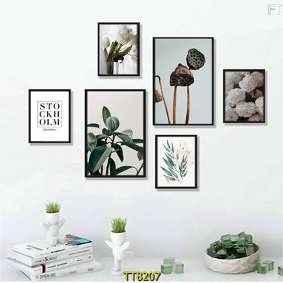 Tải về hình ảnh gốc File tranh bộ 6 tấm TT80207 sắc nét