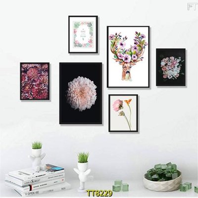 File gốc File tranh bộ 6 tấm TT80229 (in mica) làm quà tặng