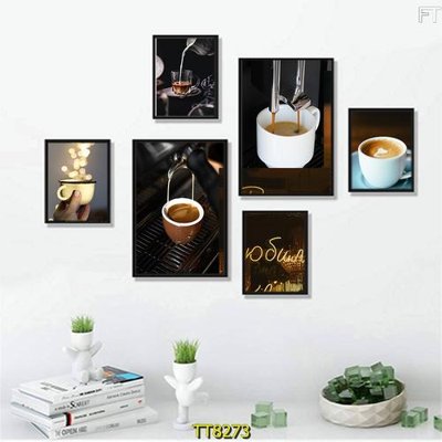 File tranh File tranh bộ 6 tấm TT80273 (file gốc) chủ đề phong thủy