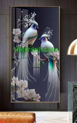 Hình ảnh gốc File gốc in bộ tranh decor treo tráng gương canvas TTH12 (để in khổ lớn)