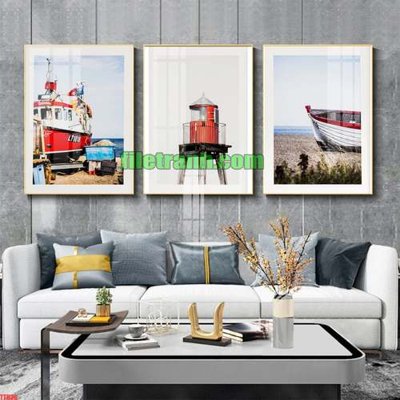 File gốc File gốc in bộ tranh decor treo tráng gương canvas TTH36 cho in ấn và thiết kế