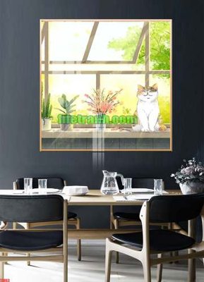 Mua file ảnh gốc File gốc in bộ tranh decor treo tráng gương canvas TTH63 (chất lượng cao)