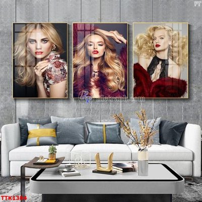 File gốc File bộ tranh treo tường decor TTK1384 (dành cho trang trí nội thất)