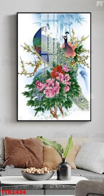 File tranh File bộ tranh treo tường decor TTK1434 (ảnh gốc) sắc nét hoàn hảo