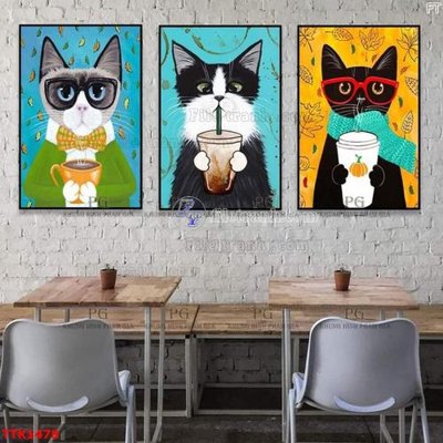 File in ấn File bộ tranh treo tường decor TTK1478 (bản gốc) sắc nét