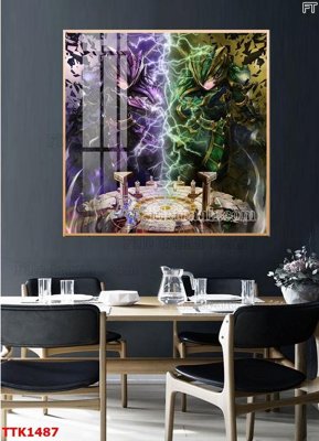 File in ấn File bộ tranh treo tường decor TTK1487 (bản gốc) sắc nét