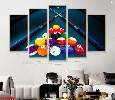 File in lụa File bộ tranh treo tường decor TTK1529 (hoa văn) File bộ tranh treo tường decor TTK1529