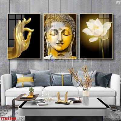 File in trần File bộ tranh treo tường decor TTK1546 (file gốc) xuyên sáng