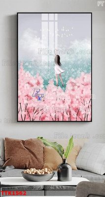 Tải file File bộ tranh treo tường decor TTK1562 (PSD) cho in tranh 3D