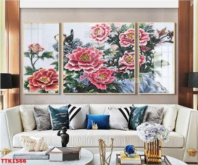 File in trần File bộ tranh treo tường decor TTK1566 (bản gốc) phong cảnh