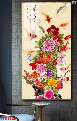 Tải file File bộ tranh treo tường decor TTK1615 (gốc) in tranh tráng gương