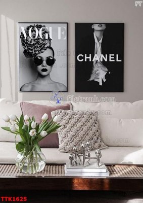 File ảnh File bộ tranh treo tường decor TTK1625 (gốc) in standee