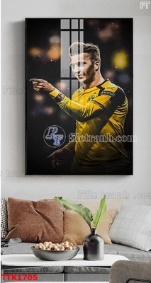 File in trần File bộ tranh treo tường decor TTK1705 (bản gốc) mây trời